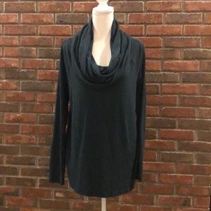 Green/Teal Cowl Neck Top.